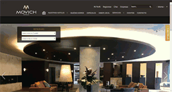 Desktop Screenshot of movichhotels.com